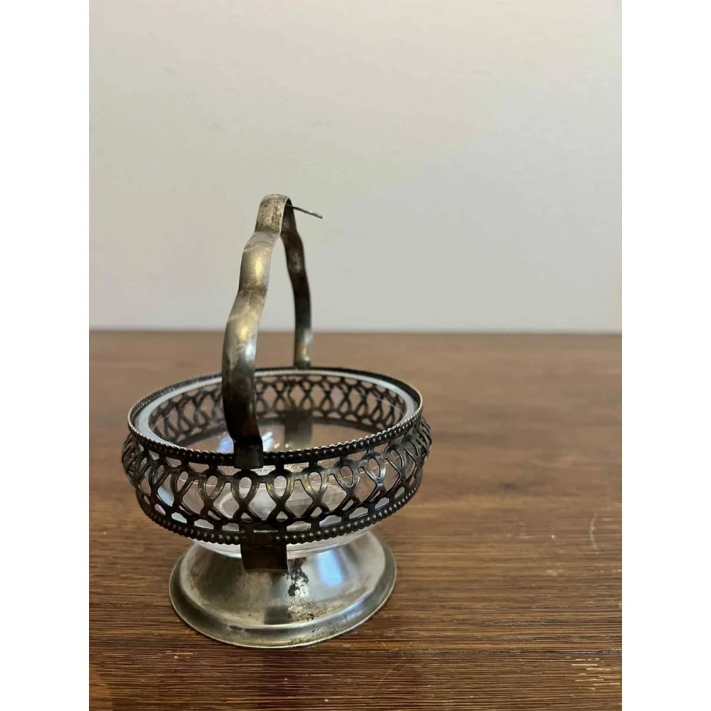 Unbranded vintage silverplate